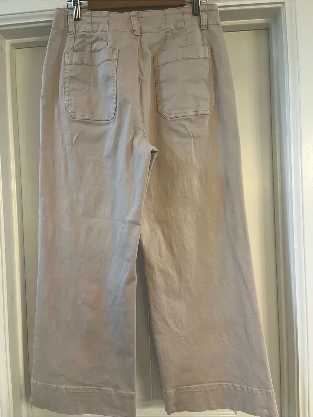 Habitat Wide-Leg Pants in Light Beige